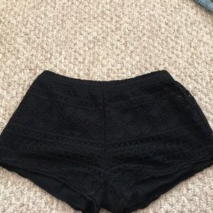 Hollister black shorts